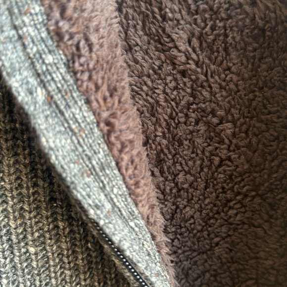 Tasso Elba gray sweater coat L - Picture 3 of 4